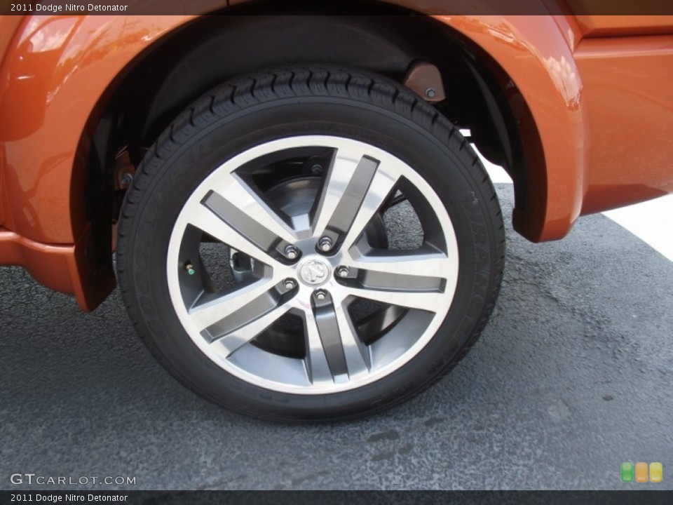 2011 Dodge Nitro Detonator Wheel and Tire Photo #52211143