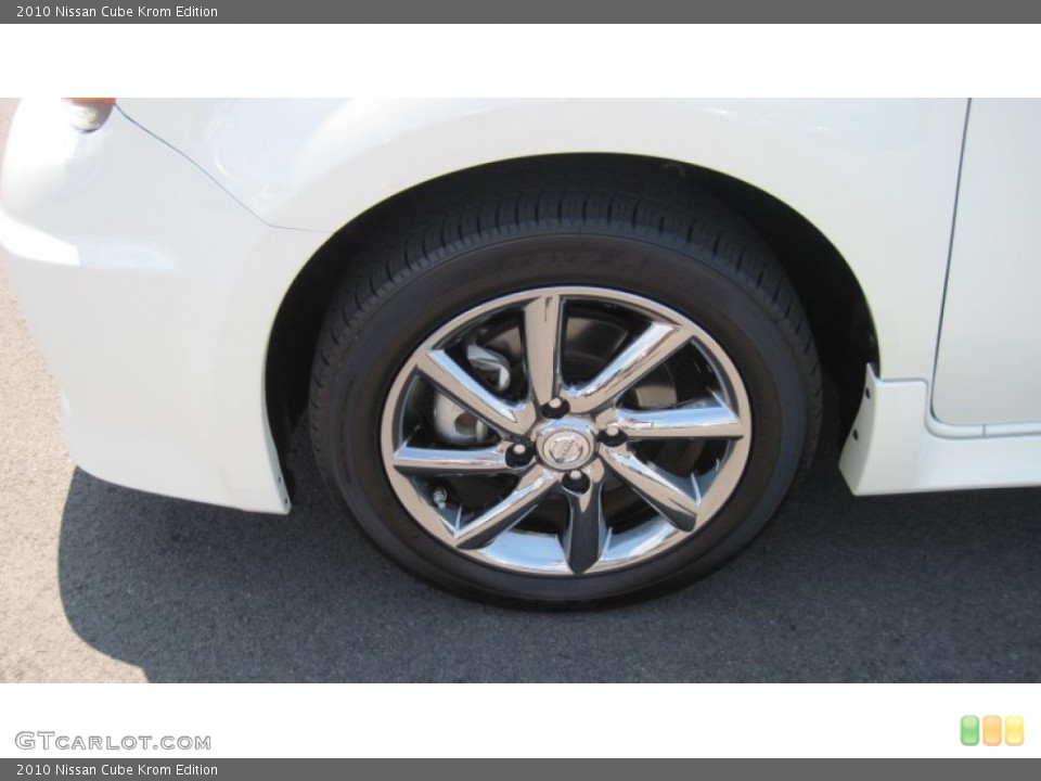 2010 Nissan Cube Krom Edition Wheel and Tire Photo #52213417