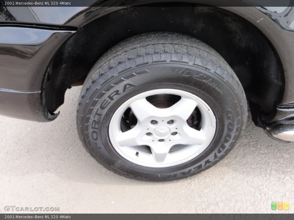 2001 Mercedes-Benz ML 320 4Matic Wheel and Tire Photo #52217035
