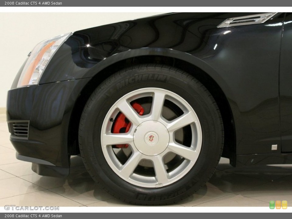 2008 Cadillac CTS 4 AWD Sedan Wheel and Tire Photo #52219936