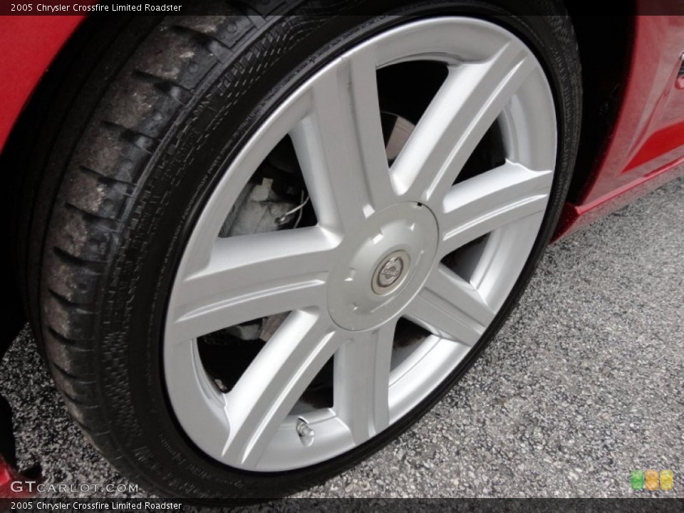 2005 Chrysler Crossfire Limited Roadster Wheel and Tire Photo #52221373
