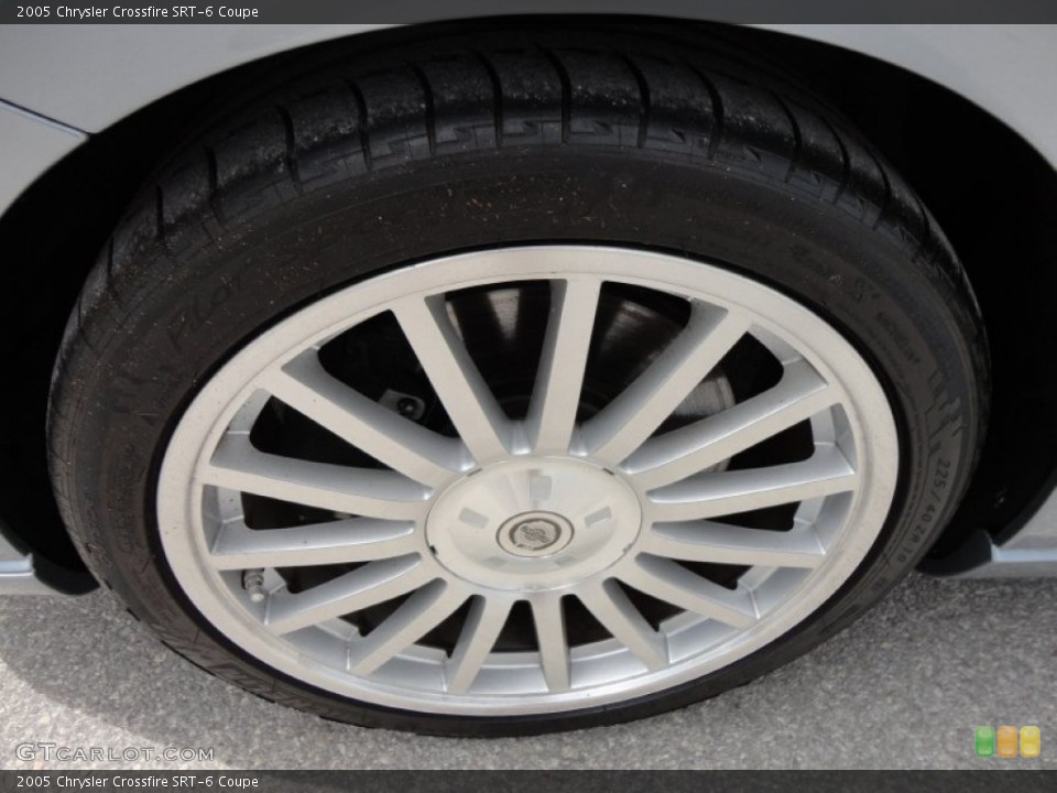 2005 Chrysler Crossfire SRT-6 Coupe Wheel and Tire Photo #52222711