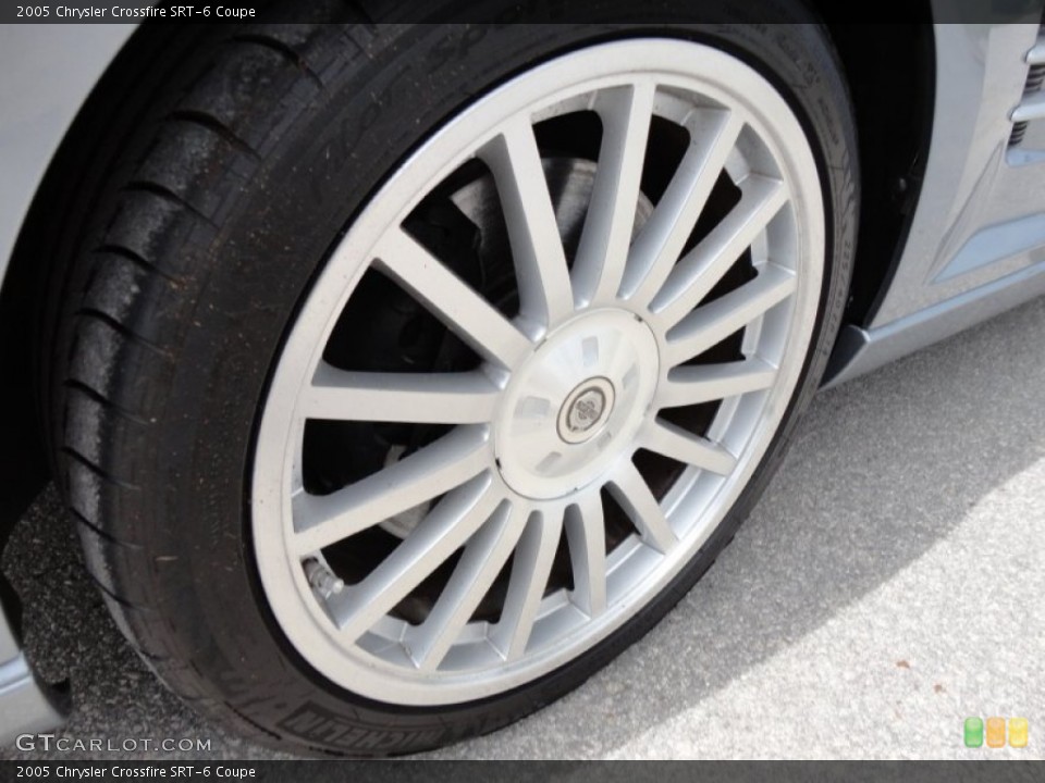 2005 Chrysler Crossfire SRT-6 Coupe Wheel and Tire Photo #52222726