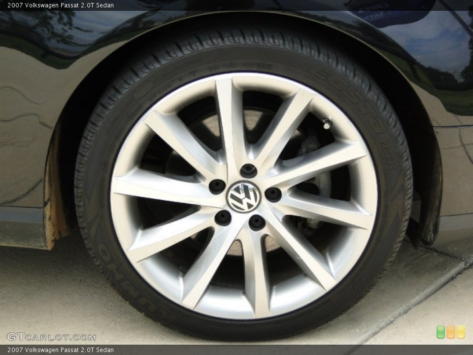 2007 Volkswagen Passat 2.0T Sedan Wheel and Tire Photo #52224073