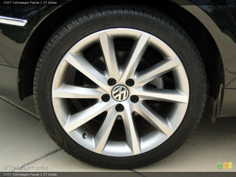 2007 Volkswagen Passat 2.0T Sedan Wheel and Tire Photo #52224088