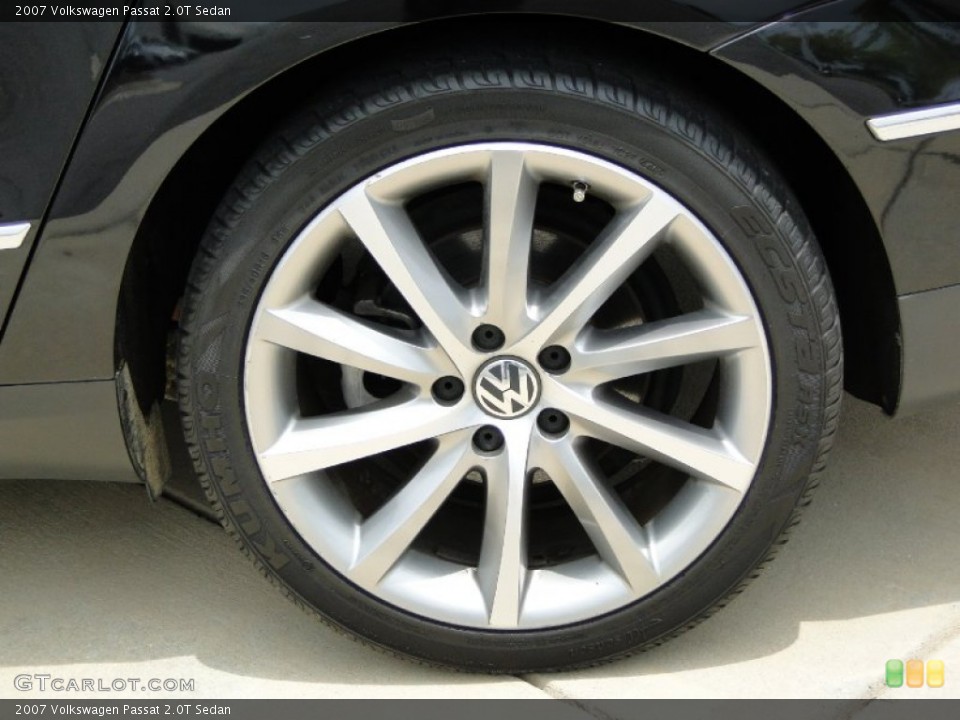 2007 Volkswagen Passat 2.0T Sedan Wheel and Tire Photo #52224103