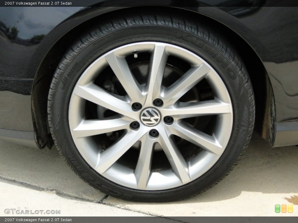 2007 Volkswagen Passat 2.0T Sedan Wheel and Tire Photo #52224118