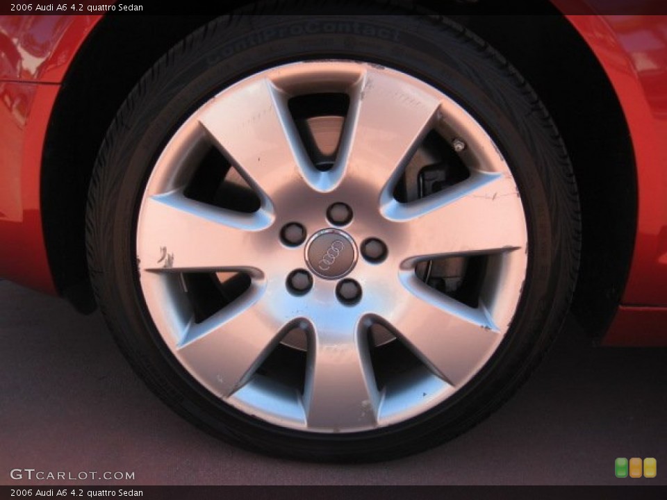 2006 Audi A6 4.2 quattro Sedan Wheel and Tire Photo #52232692