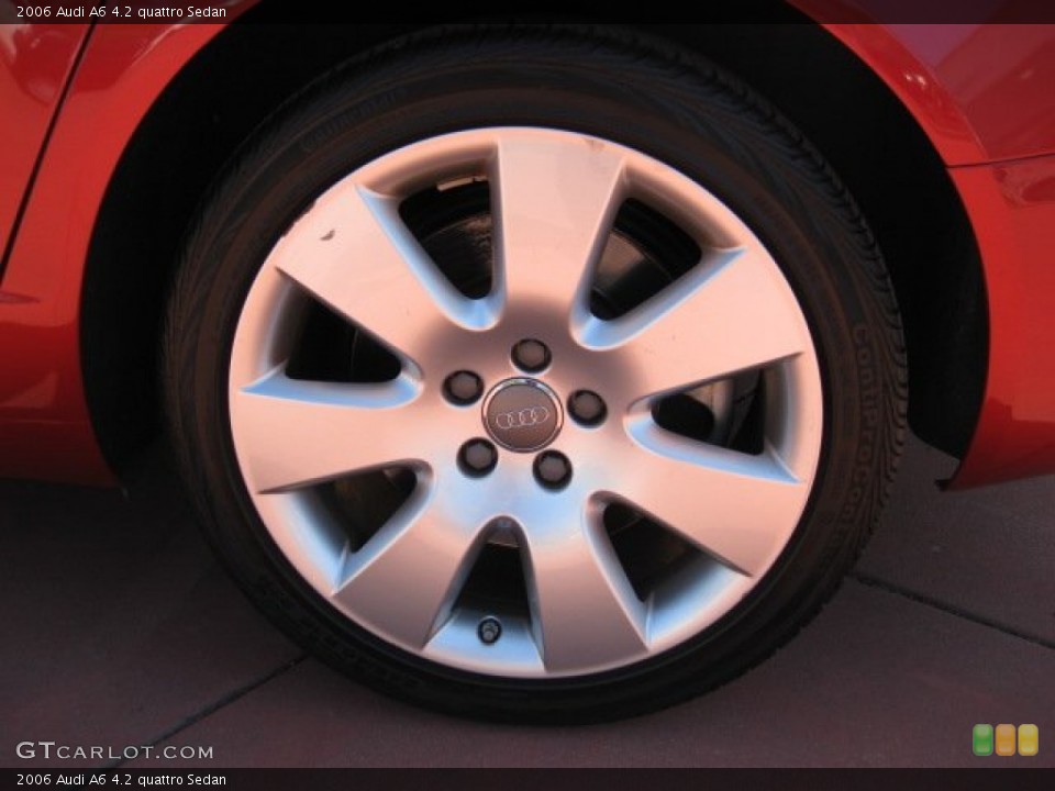 2006 Audi A6 4.2 quattro Sedan Wheel and Tire Photo #52232704