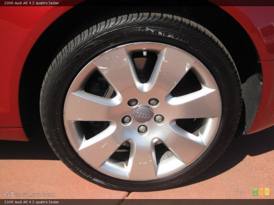 2006 Audi A6 4.2 quattro Sedan Wheel and Tire Photo #52232731