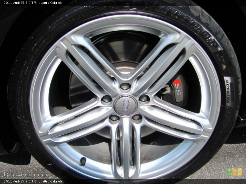 2011 Audi S5 3.0 TFSI quattro Cabriolet Wheel and Tire Photo #52232962