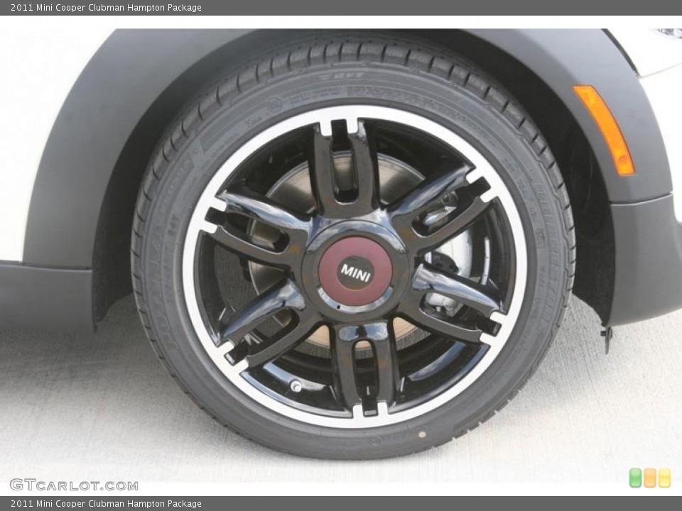2011 Mini Cooper Clubman Hampton Package Wheel and Tire Photo #52234558