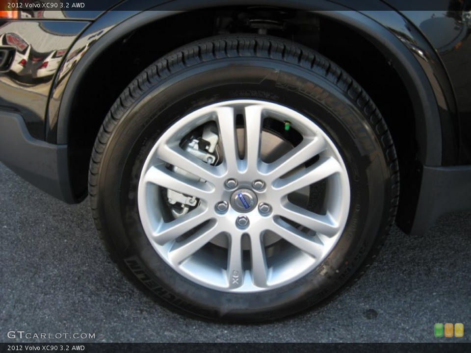 2012 Volvo XC90 3.2 AWD Wheel and Tire Photo #52235035