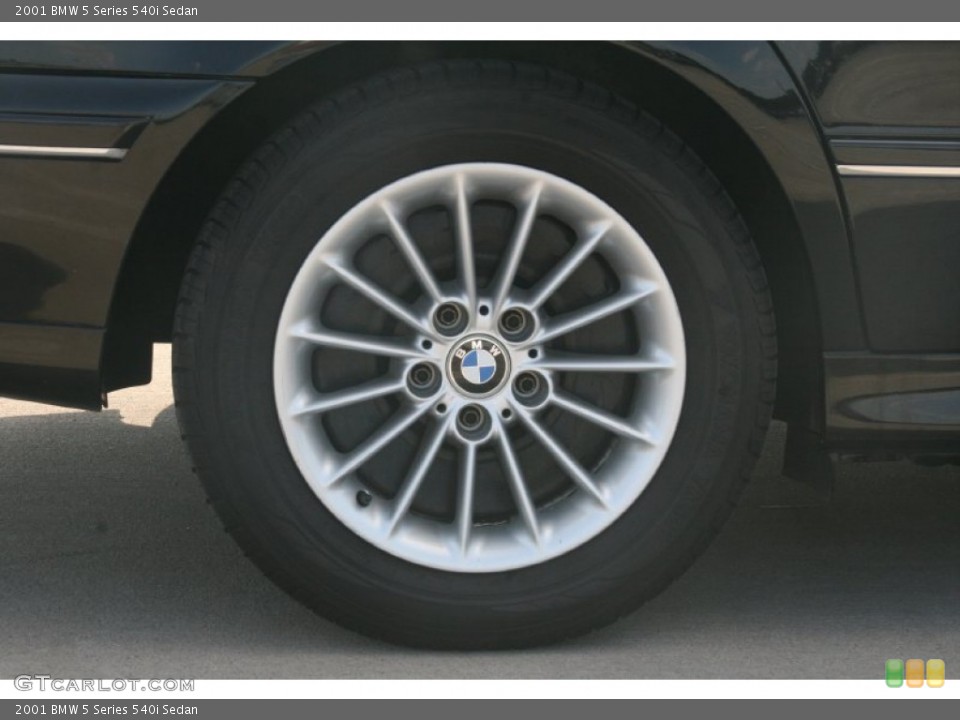 2001 BMW 5 Series 540i Sedan Wheel and Tire Photo #52237003