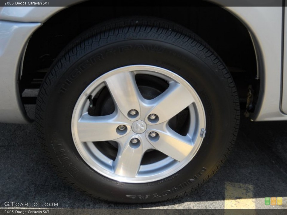 2005 Dodge Caravan SXT Wheel and Tire Photo #52239901