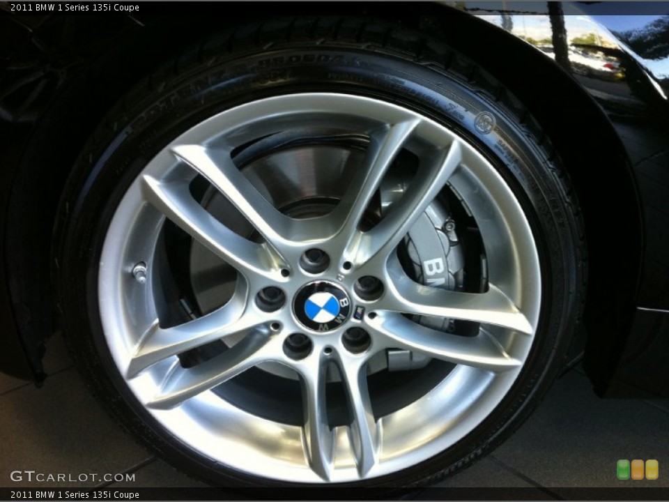 2011 BMW 1 Series 135i Coupe Wheel and Tire Photo #52240006