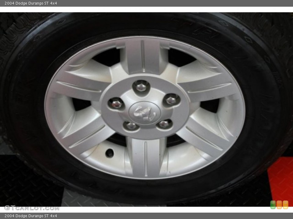 2004 Dodge Durango ST 4x4 Wheel and Tire Photo #52240042