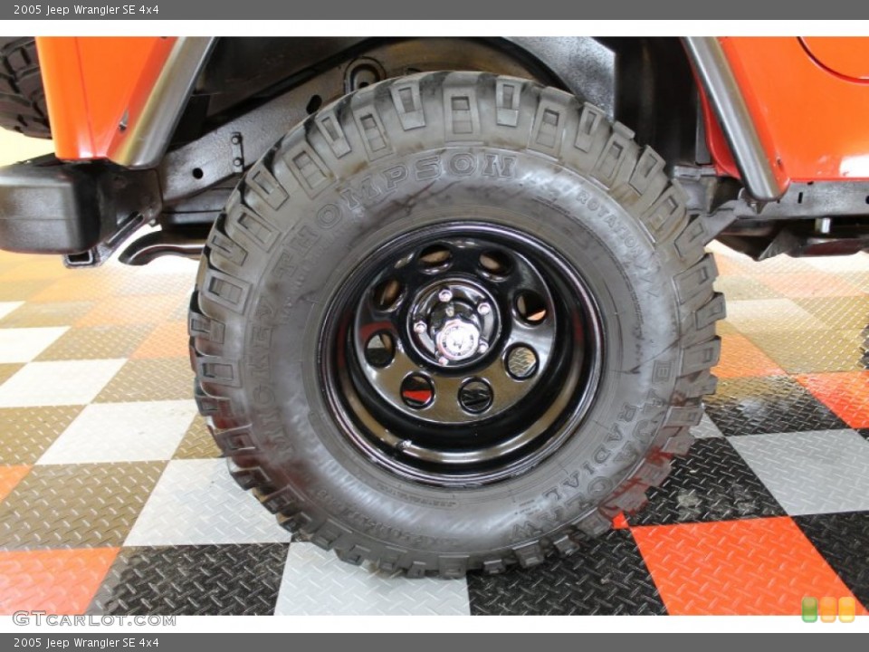 2005 Jeep Wrangler Custom Wheel and Tire Photo #52241071