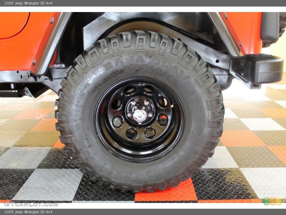 2005 Jeep Wrangler Custom Wheel and Tire Photo #52241083