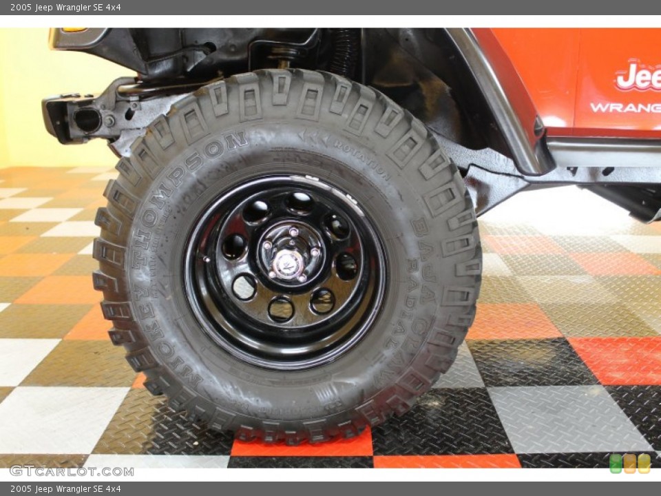 2005 Jeep Wrangler Custom Wheel and Tire Photo #52241098