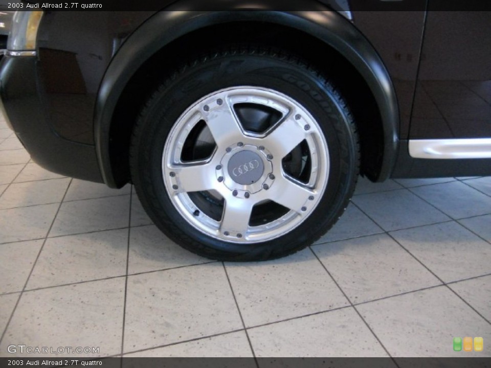 2003 Audi Allroad 2.7T quattro Wheel and Tire Photo #52248676