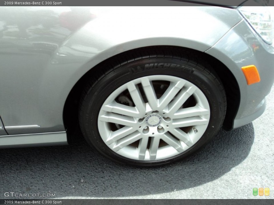 2009 Mercedes-Benz C 300 Sport Wheel and Tire Photo #52251349