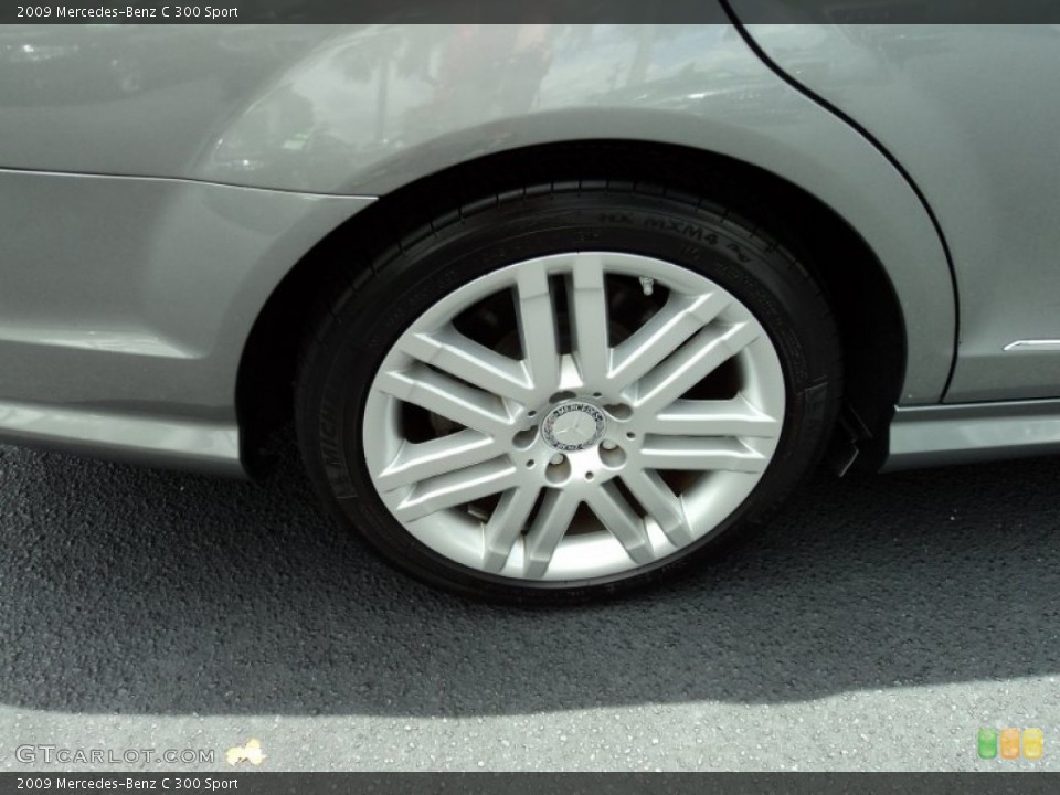 2009 Mercedes-Benz C 300 Sport Wheel and Tire Photo #52251367
