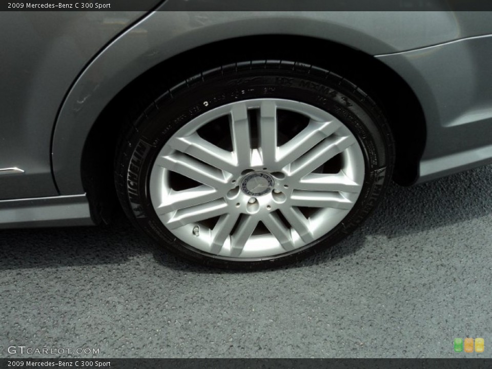 2009 Mercedes-Benz C 300 Sport Wheel and Tire Photo #52251625