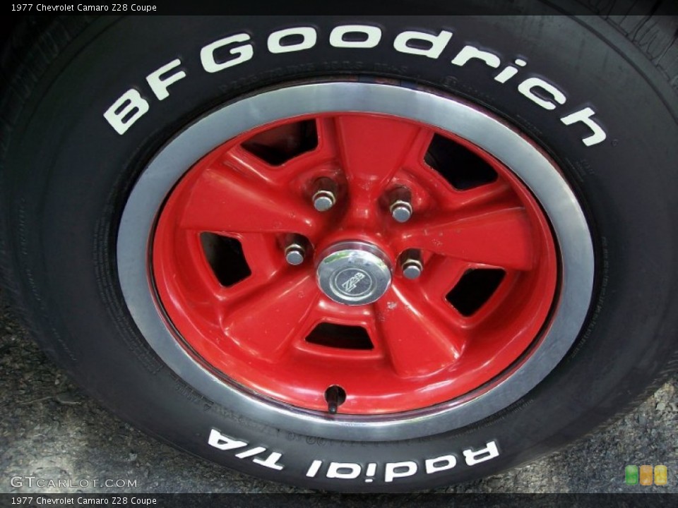 1977 Chevrolet Camaro Wheels and Tires