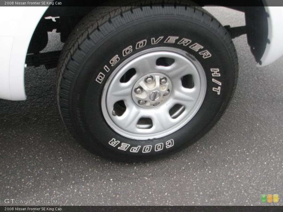 2008 Nissan Frontier SE King Cab Wheel and Tire Photo #52257223