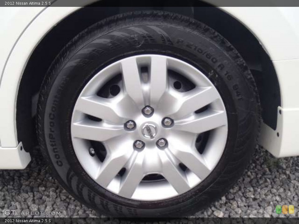 2012 Nissan Altima 2.5 S Wheel and Tire Photo #52257331