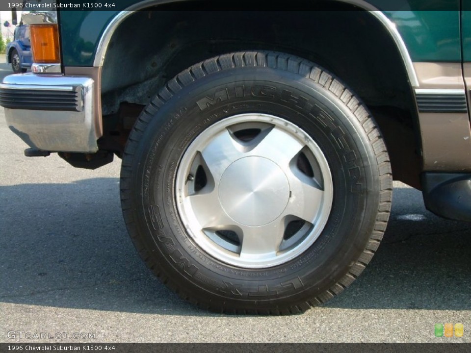 1996 Chevrolet Suburban K1500 4x4 Wheel and Tire Photo #52259035