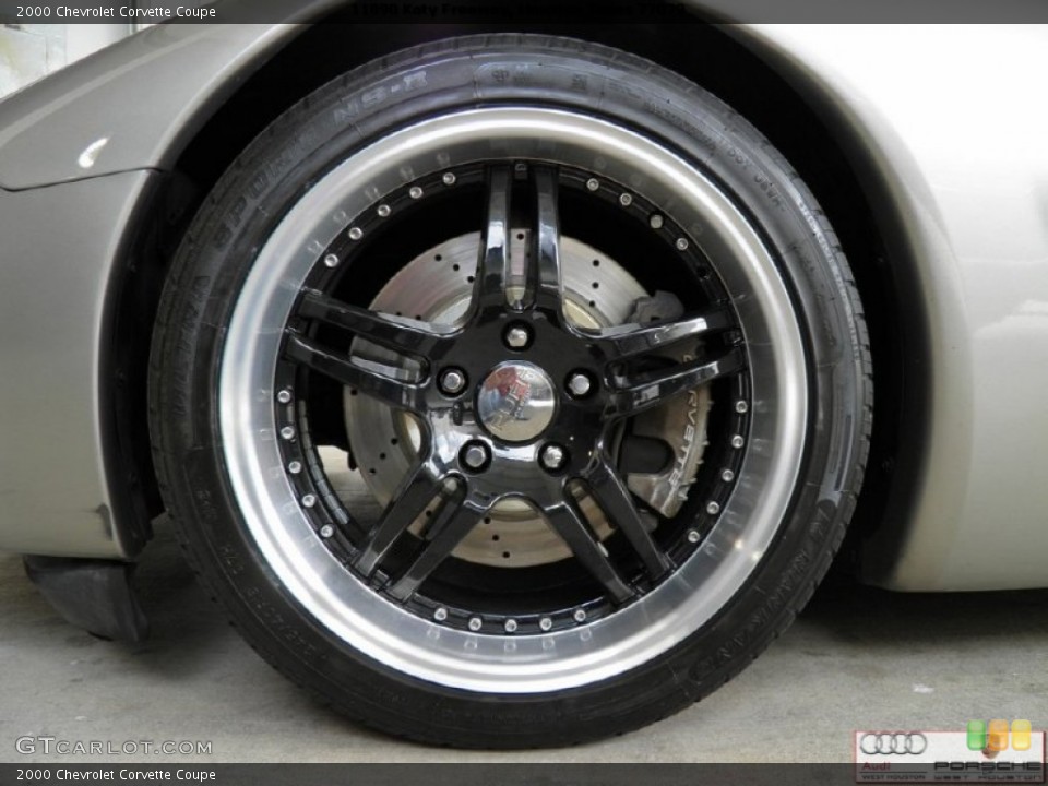 2000 Chevrolet Corvette Custom Wheel and Tire Photo #52260289