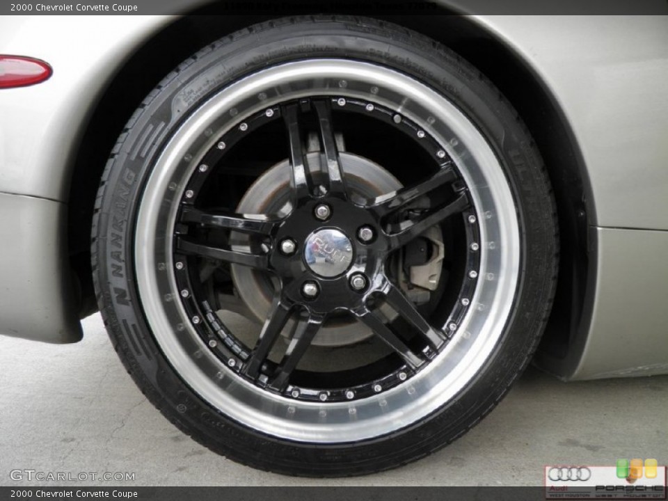 2000 Chevrolet Corvette Custom Wheel and Tire Photo #52260325