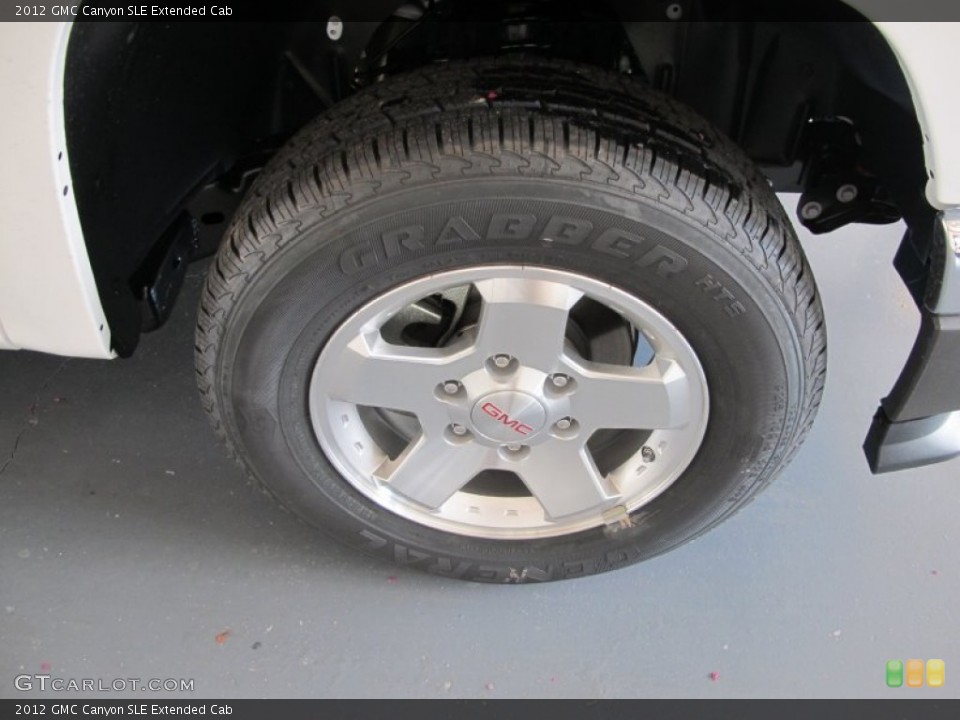 2012 GMC Canyon SLE Extended Cab Wheel and Tire Photo #52270039