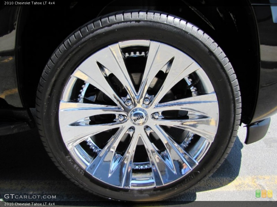 2010 Chevrolet Tahoe Custom Wheel and Tire Photo #52272634