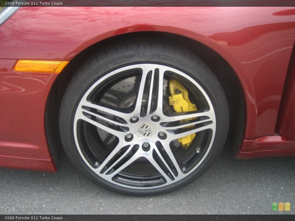 2009 Porsche 911 Turbo Coupe Wheel and Tire Photo #52273647