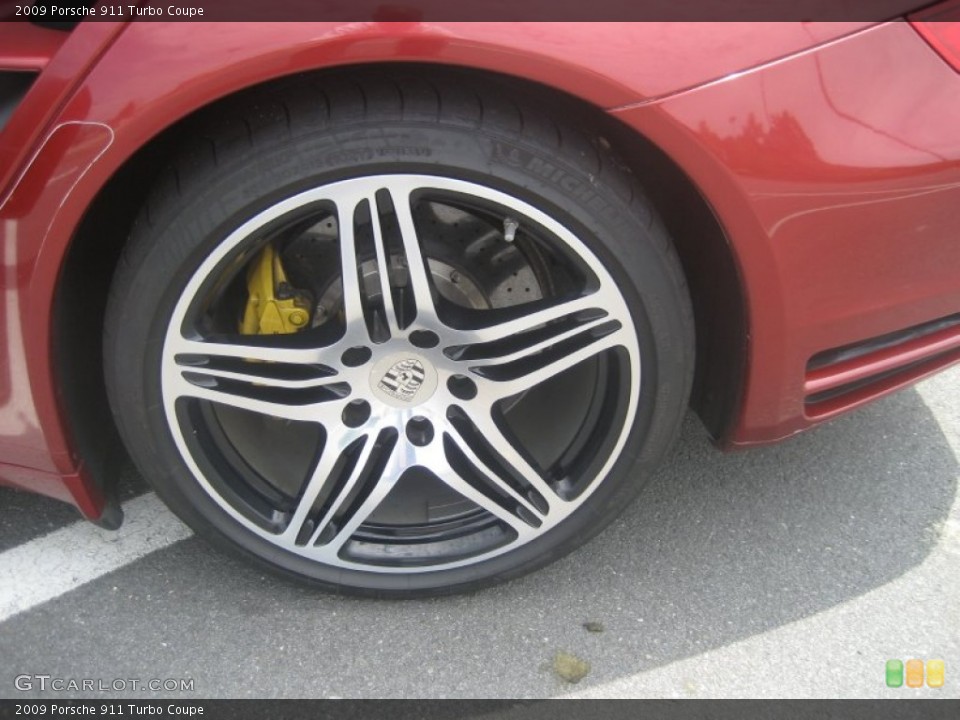 2009 Porsche 911 Turbo Coupe Wheel and Tire Photo #52273663