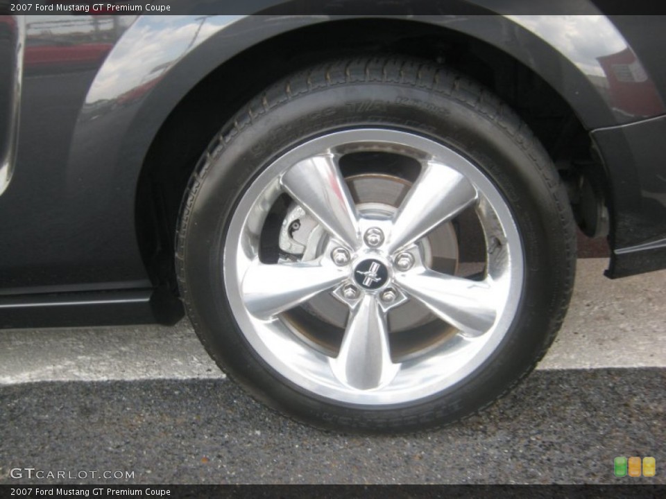 2007 Ford Mustang GT Premium Coupe Wheel and Tire Photo #52274395