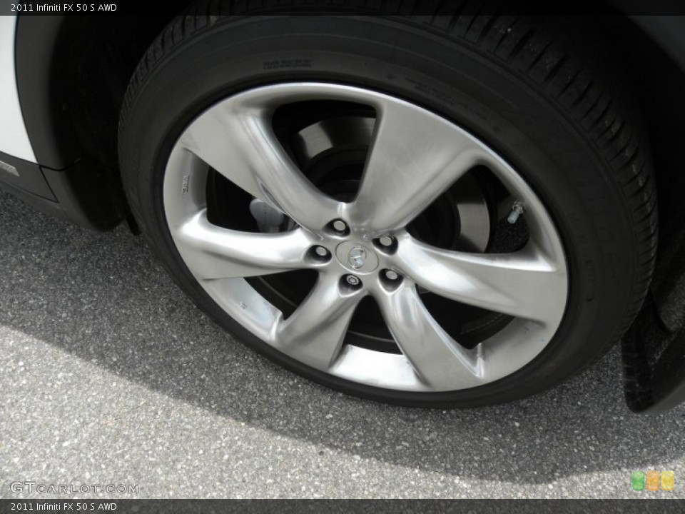 2011 Infiniti FX 50 S AWD Wheel and Tire Photo #52275556