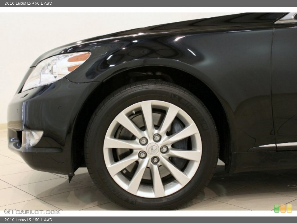 2010 Lexus LS 460 L AWD Wheel and Tire Photo #52275565