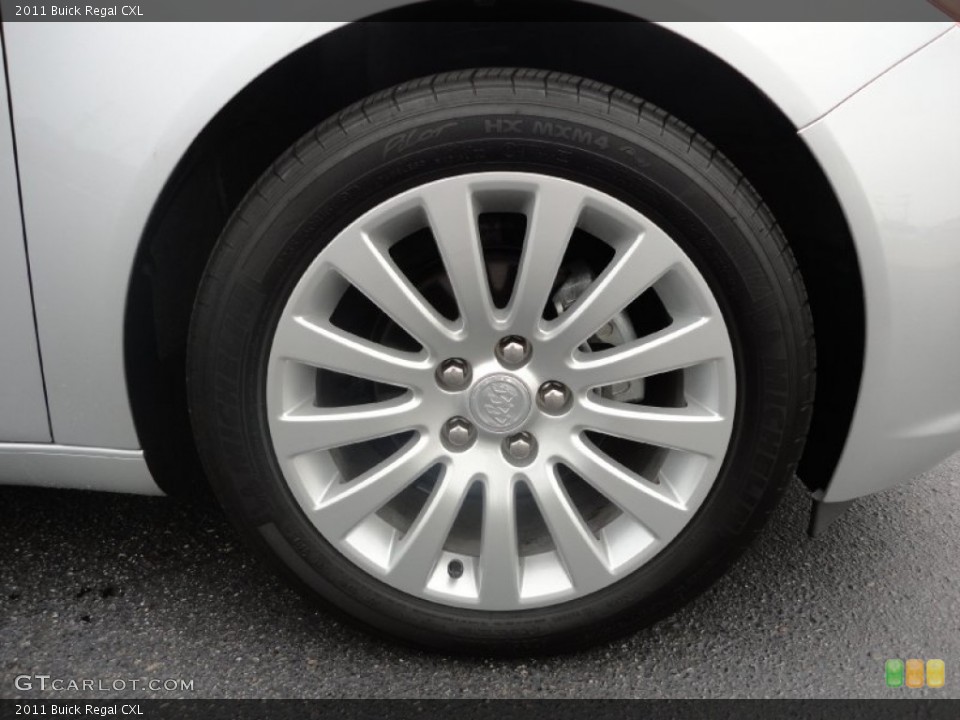2011 Buick Regal CXL Wheel and Tire Photo #52280561