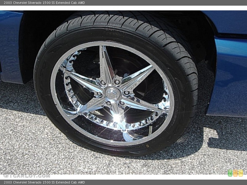 2003 Chevrolet Silverado 1500 Custom Wheel and Tire Photo #52281827