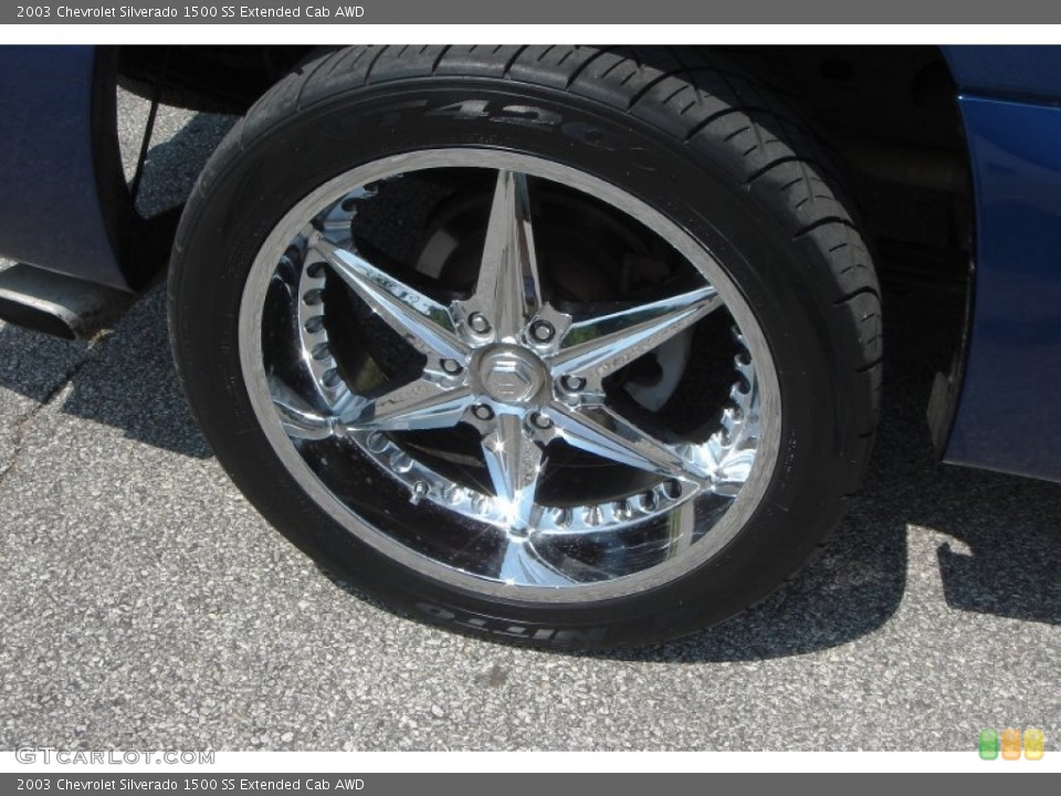 2003 Chevrolet Silverado 1500 Custom Wheel and Tire Photo #52281869