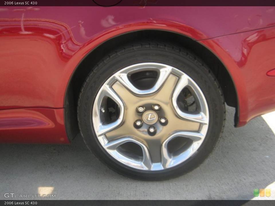 2006 Lexus SC 430 Wheel and Tire Photo #52284104