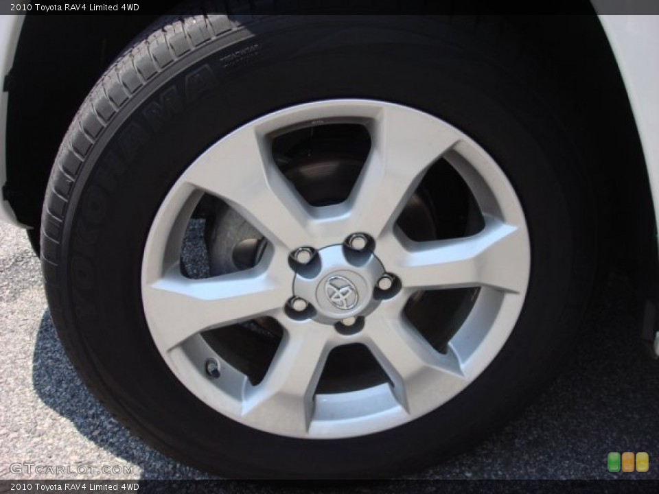 2010 Toyota RAV4 Limited 4WD Wheel and Tire Photo #52284608