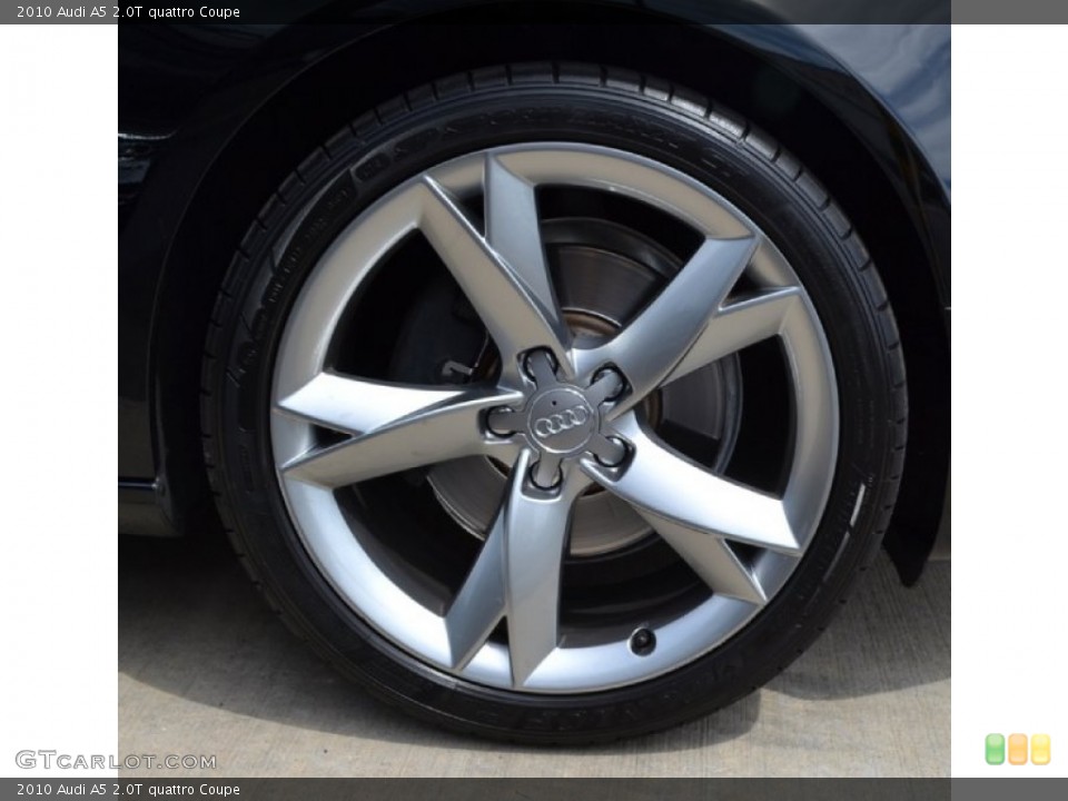 2010 Audi A5 2.0T quattro Coupe Wheel and Tire Photo #52285283