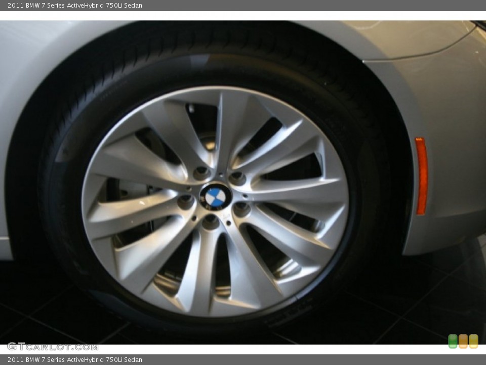 2011 BMW 7 Series ActiveHybrid 750Li Sedan Wheel and Tire Photo #52288631