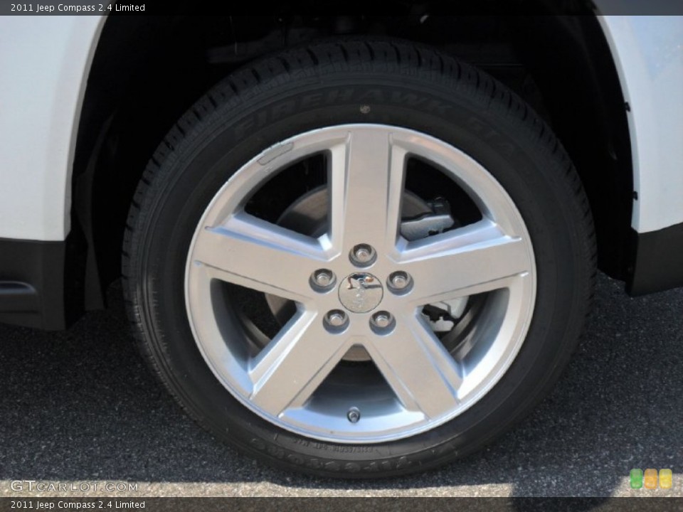 2011 Jeep Compass 2.4 Limited Wheel and Tire Photo #52294217