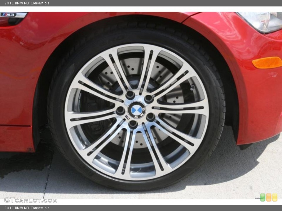 2011 BMW M3 Convertible Wheel and Tire Photo #52297532
